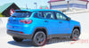 Detailed view of 2017-2025 Jeep Compass Stripes Vinyl Graphics Decals Mid Body Line Accent 3M Altitude