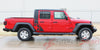 2020 2021 2022 2023 2024 Jeep Gladiator Omega Side Star Decal OEM Factory Style Body Vinyl Graphic Stripes Kit
