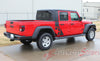 2020 2021 2022 2023 2024 Jeep Gladiator Omega Side Star Decal OEM Factory Style Body Vinyl Graphic Stripes Kit