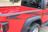 Detailed view of 2021-2025 Jeep Gladiator Side Vinyl Graphics PARAMOUNT SOLID Side Decal OEM Factory Style Body Stripes Kit