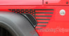 2020 2021 2022 2023 2024 Jeep Gladiator Side Star Decals Patriot Body Vinyl Graphic Stripes Kit