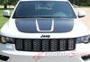 2011-2019 2020 2021 Jeep Grand Cherokee Trailhawk Hood Decal TRAIL Center Blackout Vinyl Graphic Stripes