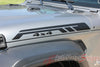 Detailed view of 2018-2025 Jeep Wrangler JL Bypass Side Door Decals Vinyl Graphic Body Stripes Kit