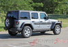 2018-2024 Jeep Wrangler JL Havoc Side Door Decals Vinyl Graphic Body Stripes Kit