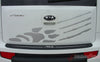 2010-2013 Kia Soul Soul Cat Hood Rear Jungle Animal Factory Style Side Rear Vinyl Graphics