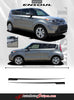 2014-2019 Kia Soul Ensoul Upper Body Accent Side Vinyl Graphics Decals 3M Stripes