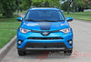 2016 2017 2018 2019 Toyota RAV4 Hood Blackout Center Decal 3M Vinyl Graphics Stripe Kit
