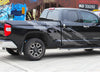Toyota Tundra Vinyl Graphics FRENZY Side Body Decals and Stripes Striping Graphics Kit
