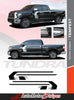 Toyota Tundra Stripes TEMPEST Side Door Upper Body Accent Stripe Striping Graphics Kit
