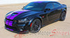 Detailed view of 2015-2023 Dodge Charger Widebody N-Charge Rally S-Pack R/T Scat Pack SRT 392 Hellcat Factory Quality Mopar Style Vinyl Racing Stripes 3M Graphic Kit