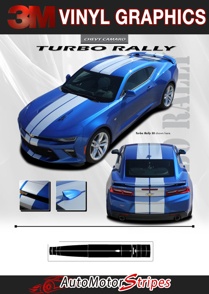 Chevy Camaro Stripes and Graphics | Camaro Decals Kits for 2016-2018 Models