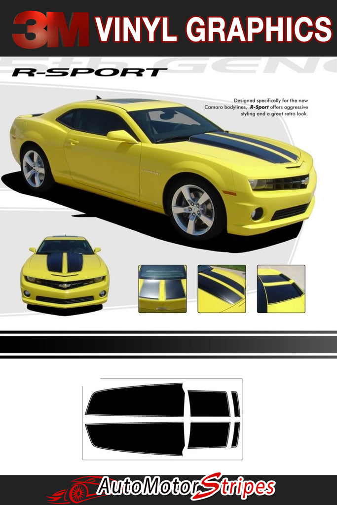 Chevy Camaro Vinyl Graphics | Camaro Stripe Kits for 2010-2015 Models