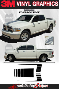 Dodge Ram Truck Vinyl Graphics | 2009-2018 Dodge Ram Stripes and Decals