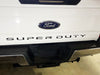 2017-2019 Ford F-250 Super Duty Rear Tailgate Letter Decals Text Stripes Vinyl Decal 3M Graphics