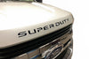 2023-2026 Ford F-250 Super Duty Hood Letter Decals Text Stripes Vinyl Decal 3M Graphics