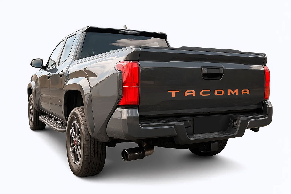 2024-2026 Toyota Tacoma TAILGATE LETTERS Rear Bed Lettering Sport Pro ...