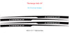 2024-2025 Dodge Charger Recharge QP 24 Quarter Panels Factory Quality Mopar Vinyl Graphics 3M