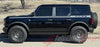 2021-2026 Ford Bronco Side Stripes Full Size PLATEAU Door Accent Decals Vinyl Graphics Kits 3M