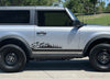 2021-2026 Ford Bronco Side Stripes Full Size SERENE Door Accent Decals Vinyl Graphics Kits 3M