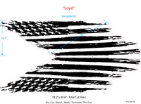 Detailed view of 2021-2026 Ford Bronco Stripes LOYAL Side Body Door Accent Decals Vinyl Graphics Kits 3M