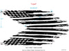 Detailed view of 2021-2025 Ford Bronco Stripes LOYAL Side Body Door Accent Decals Vinyl Graphics Kits 3M
