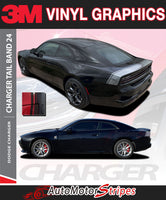 3M Vinyl Graphics advertisement for Dodge Charger with car images and branding.