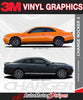 3M Vinyl Graphics advertisement with two Dodge Charger models on a white background.