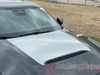 2026 Dodge Charger Sixpack Hood Stripes with a custom stripe design, featuring the brand 'AutoMotorStripes'.
