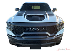 2021-2023 Dodge Ram TRX Rebel Hood Decals 1500 Stripes Truck Vinyl Graphic 3M Stripe Package