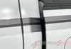 Detailed view of 2021-2026 Ford F-150 FP700 Side Door Stripes Vinyl Body Decals 3M Graphics - ENFORCER BLACK/GRAY