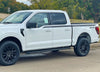 Detailed view of 2021-2026 Ford F-150 FP700 Side Door Stripes Vinyl Body Decals 3M Graphics - ENFORCER SOLID COLOR