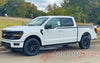 Detailed view of 2021-2026 Ford F-150 FP700 Side Door Stripes Vinyl Body Decals 3M Graphics - ENFORCER SOLID COLOR