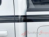 Detailed view of 2021-2026 Ford F-150 FP700 Side Door Stripes Vinyl Body Decals 3M Graphics - ENFORCER SOLID COLOR