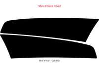 Details for Ford Maverick Hood Stripes MAV SPLIT HOOD Decals Vinyl Graphics Kit 2022 2023 2024 2025 2026