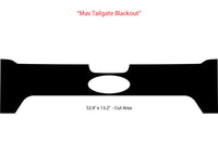 Details of Ford Maverick Tailgate Decal MAV TAILGATE BLACKOUT Stripes Vinyl Graphics Kit 2022 2023 2024 2025 2026