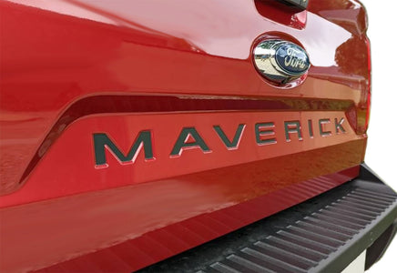 Ford Maverick Tailgate Decals MAV TAILGATE TEXT LETTER Stripes Vinyl Graphics Kit 2022 2023 2024 2025 2026