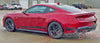 View of 2024-2025 Ford Mustang Side Door Lower Rocker Panel Stripes COAST Body Decals 3M Vinyl Graphics