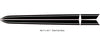 View of 2024-2025 Ford Mustang Side Door Lower Rocker Panel Stripes COAST Body Decals 3M Vinyl Graphics