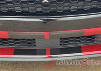 View of 2024-2026 Ford Mustang GT Racing Stripes Hood PERFORMANCE RALLY Vinyl Graphics 3M Decals