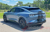 View of 2021-2026 Ford Mustang Mach-E Racing Stripes Hood RALLY Stripes Vinyl Graphics 3M Decals