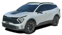 2023-2026 Kia Sportage with black accents on a white background