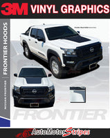 Sales Flyer for 2022-2026 Nissan Frontier Hood Graphic Vinyl Stripes Decals Kit