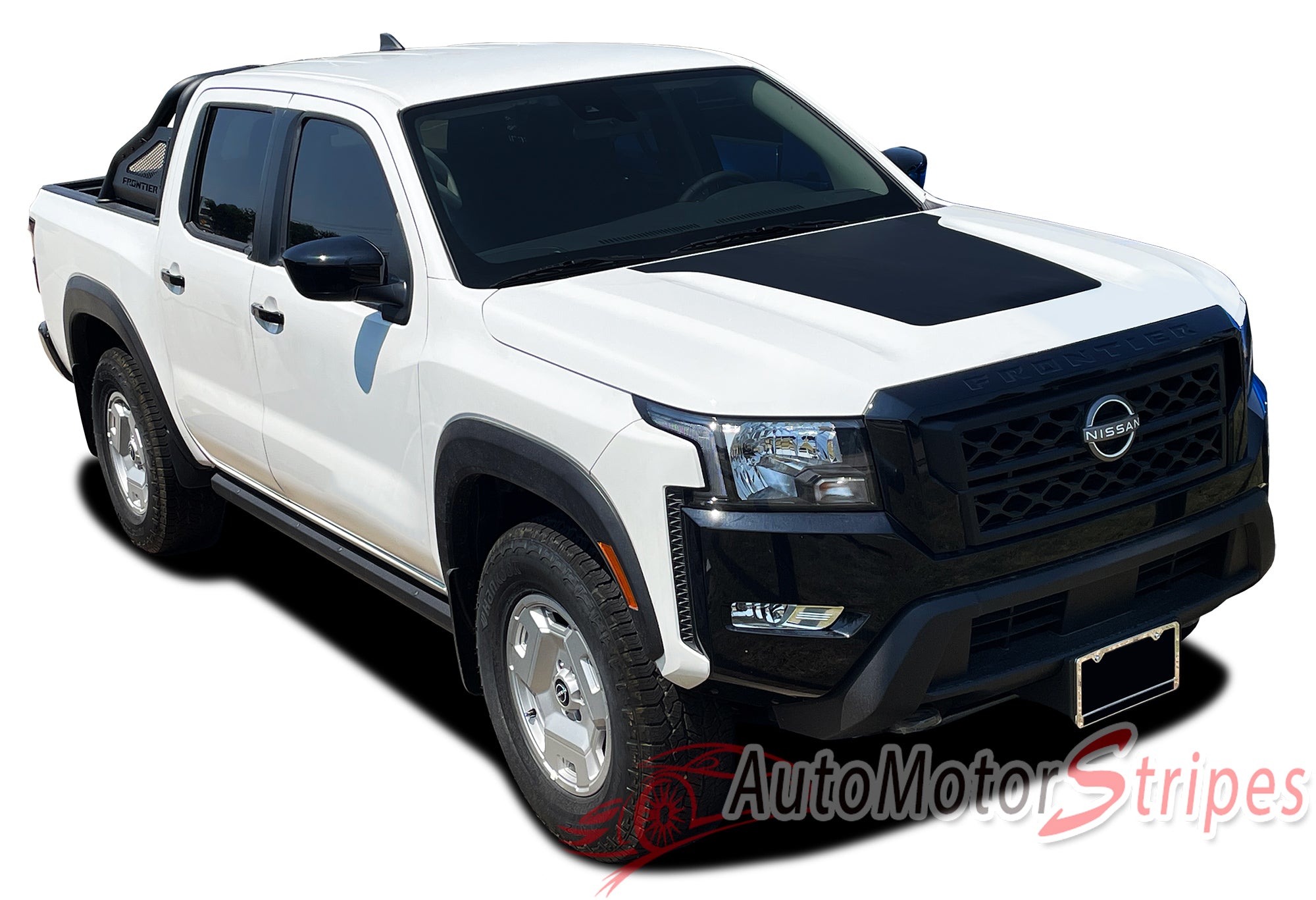 Frontier Body Graphics 2022-2024 Nissan Frontier Hood Graphic Vinyl Stripes Decals Kit | Auto ...