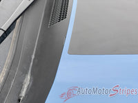 View of 2019-2024 Subaru Forester FOREST HOOD Decals Accent Stripes 3M Vinyl Graphics Kit