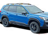 View of 2019-2024 Subaru Forester STREAM SIDES Door Decals Accent Stripes 3M Vinyl Graphics Kit