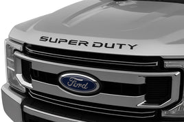 2020-2022 Ford F-250 Super Duty Hood Letter Decals Text Stripes Vinyl Decal 3M Graphics