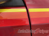 Toyota 4Runner FORTY DIGITAL PRINT Upper Door Panel Accent Trim Decal 3M Vinyl Graphics Stripe Kit