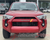 Toyota 4Runner FORTY DIGITAL PRINT Upper Door Panel Accent Trim Decal 3M Vinyl Graphics Stripe Kit