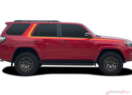 Toyota 4Runner FORTY DIGITAL PRINT Upper Door Panel Accent Trim Decal 3M Vinyl Graphics Stripe Kit