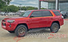 Toyota 4Runner FORTY DIGITAL PRINT Upper Door Panel Accent Trim Decal 3M Vinyl Graphics Stripe Kit